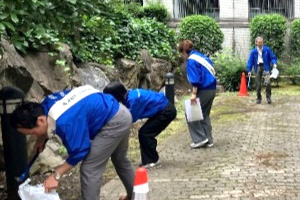 「千代田区一斉清掃」参加